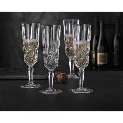 Nachtmann Noblesse 8-Inch Crystal Champagne Flutes Set
