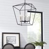 Quorum Lighting Gabriel 8-Light Entry Pendant, Noir, 22W, 26.25H - 2 of 3