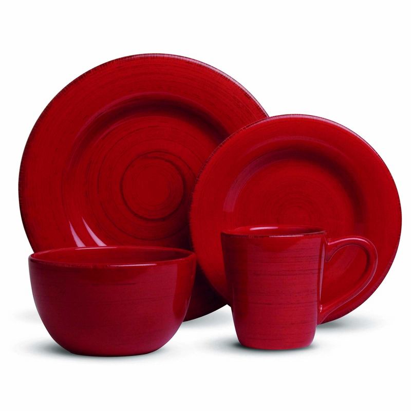 TAG Sonoma Red Dinnerware Place Setting, 1 of 6