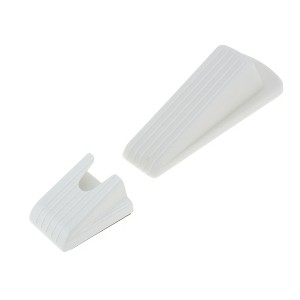 Unique Bargains Door Stop Door Stop with Storage Box TPR 4.88"x1.38"x1.38" 1 Pc - 1 of 4