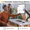 UPERFECT 21.5 Touchscreen Portable Monitor 120Hz 1080P 180° Adjustable Stand& VESA 1300:1 for Laptop - 4 of 4