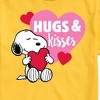 Men's - Peanuts - Snoopy Hugs And Kisses Short Sleeve Graphic T-Shirt - 2 of 4