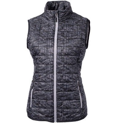 target black puffer vest