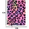 Paaaawaters Leopard plush notebook A5 diary can be used for study and office suitable for gifts for girls sweet cool style - 2 of 4