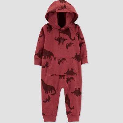 Image of Carter's Just One You® Baby Boys' Dino Romper - Red 12M