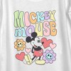 Women's Mickey & Friends Groovy Hearts and Smilies Logo - 2 of 4