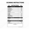 GSE 100-Pack 7"x5" Canasta Card Game Score Pads - image 3 of 4