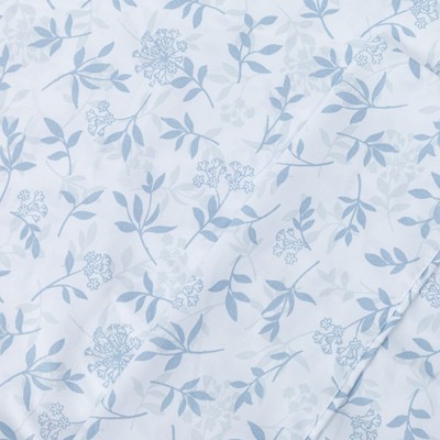 Full Floral Vine Microfiber Deep Pocket Sheet Set