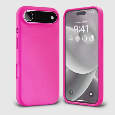 Lot De 2 Coques IPhone 17 Pro Transparentes Avec Motif Noël - Silicone Souple, Anti-Choc - Père Noël, Renne, Sapin - Cadeau Festif