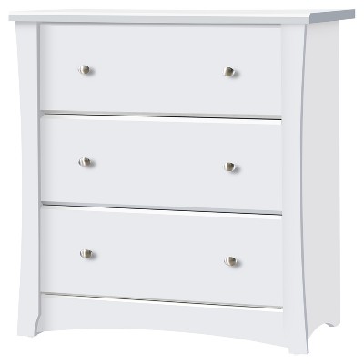 storkcraft crescent 3 drawer combo dresser