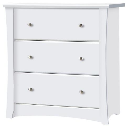 Storkcraft Crescent 3 Drawer Chest White Target