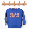 The Juniper Shop Wild Child Wavy Toddler Sweatshirt - 2 of 4