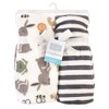 Hudson Baby Infant Boy Silky Plush Blanket, Boy Bunny, 30x36 inches - 2 of 2