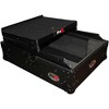 ProX XS-M12LT ATA Style Flight Road Case with Wheels and Sliding Laptop Shelf for 12 in. DJ Mixers - 4 of 4