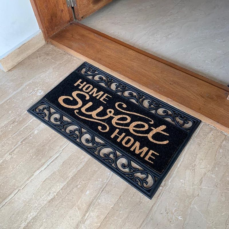 KOVOT Four Seasons Interchangeable Doormat, Includes 5 Interchanging Welcome Mats Made from Natural Coir & 1 Rubber Tray - 30" x 18", 4 of 7