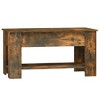 vidaXL Coffee Table Smoked Oak Engineered Wood Medium - 3 of 4