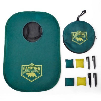 Foldable Corn Hole Green - Bullseye's Playground™