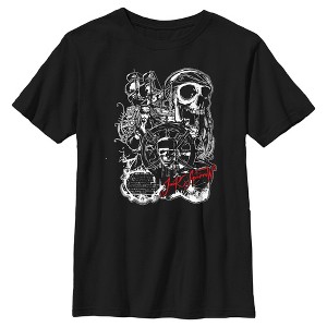 Boy's Pirates of the Caribbean: Curse of the Black Pearl Jack Sparrow Icons T-Shirt - 1 of 4