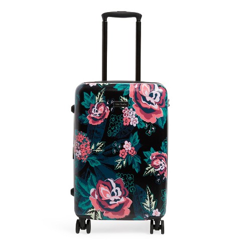 Vera Bradley Women's Hardside Small Spinner Luggage Rose Foliage : Target