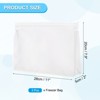 Unique Bargains Reusable Leakproof Zip PEVA Freezer Food Storage Bags 3 Pcs - 2 of 4