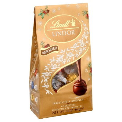 Lindor Holiday Assorted Chocolates Bag - 6oz