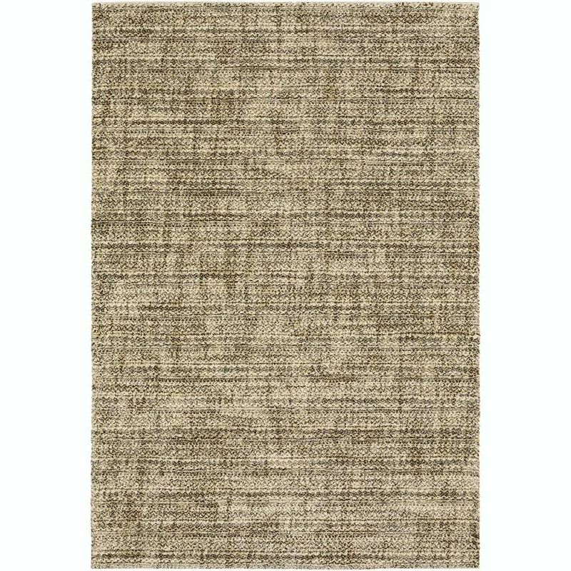 Oriental Weavers Pasargad Home Astor Collection Fabric Beige/Brown Distressed Pattern- Living Room, Bedroom, Home Office Area Rug, 6' 7" X 9' 6", 1 of 2