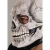 HalloweenCostumes.com One Size Fits Most   Full Face Skeleton Mask-White, White/Gray/Gray - 2 of 4