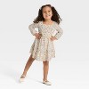 OshKosh B'gosh Toddler Girls' Floral Long Sleeve Dress - 3 of 3