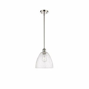 Bristol Glass - 1 Light Mini Pendant In Industrial Style-11.25 Inches Tall and 9 Inches Wide - 1 of 1