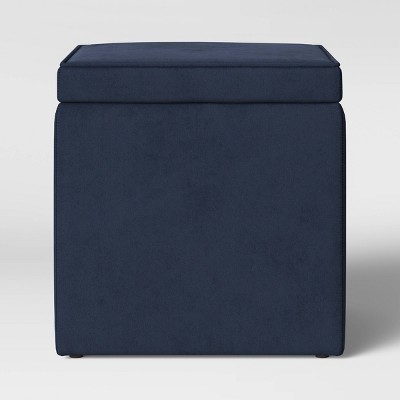 Storage Ottoman Navy - Room Essentials 