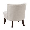 CAVINAS 18" Modern Accent Chair with solid Wood Legs, Classic Living Room Upholstery Chair,Button Tufted Back - 4 of 4