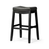 Maven Lane Sophia Backless Vegan Leather Bar Heigh Bar Stool - 2 of 4