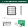 FXW Homeplus Indoor Dog Playpen - Stress-Free and Safe Play,Panels for Puppy and Small Dogs, Black│Patented - 2 of 4