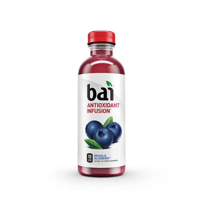 Bai Brasilia Blueberry Antioxidant Water - 18 fl oz Bottle, 3 of 6