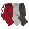 DARESAY Mens Lounge Pants with Pockets - Mens Pajama Pants - Lounge Pants Men, Up to 3XL Pack of 3 - 3 of 4