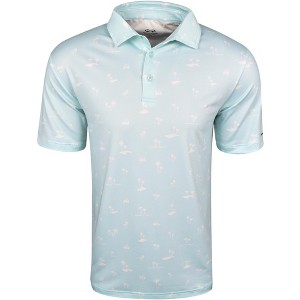 Snake Eyes Golf Palm Trees Print Polo - 1 of 3