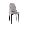 Dolonm Modern PU Leather Dining Chairs, Set of 2 - Soft Cushioned Kitchen Chairs with Black Metal Legs, Mid-Century Style for Home & Office - 2 of 4