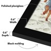 Americanflat 5 Pack of Picture Frames - Plexiglass Cover - 3 of 4