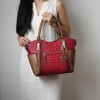 MKF Collection Janise Women's Croc Embossed Tote Bag by Mia K - 3 of 4