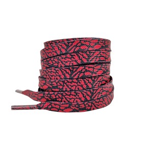 INSPIRE CHIC Flat Colorful Color Contrast Pattern Sports Shoe Laces for Athletic Running Sneakers Shoes Boot 1 Pair - 1 of 4