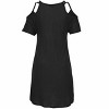 Women's Cold Shoulder Dress - LASCANA - 4 of 4