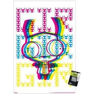 Trends International Invader Zim - Gir Unframed Wall Poster Prints - 1 of 4