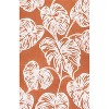 JONATHAN Y Tobago High-Low Two-Tone Monstera Leaf Floral Indoor/Outdoor Area Rug - 2 of 4