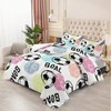 Boersma Football Comforter Set, American Soccer Bedding Set, Sports Games Duvet Set, Geometric Polygon Comforter Bedroon Decor - 2 of 4