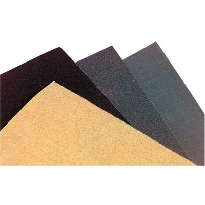 3M Very Fine Silicon Carbide Sandpaper, 11 x 9 Inches, 220A Grit, Pack of 50