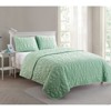 FIONECA Embossed Floral Bedding Set Soft Skin Friendly Standard Size Duvet Cover Pillowcases with Calm Elegance - 2 of 4