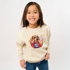 The Juniper Shop Patriotic Dog Ice Cream Youth Sweatshirt - S - Natural - 3 of 4