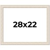 PosterPalooza | Weathered White Picture Frame - UV Acrylic, Backing Board, Hanging Hardware Included - 2 of 4