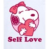 Boys' - Peanuts - Belle Self Love Heart Hug Short Sleeve Graphic T-Shirt - 2 of 4