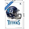 Trends International NFL Tennessee Titans - Drip Helmet 20 Framed Wall Poster Prints - 3 of 4